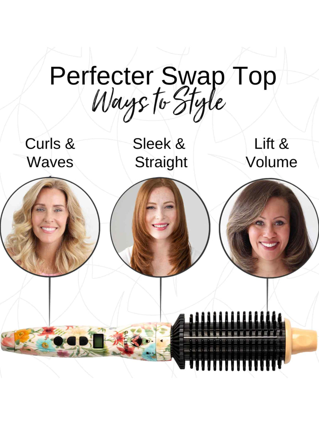 Perfecter Pro Swap Top Heated Round Brush