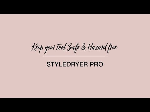 StyleDryer Pro Hair Drying Brush (Seasonal Patterns)